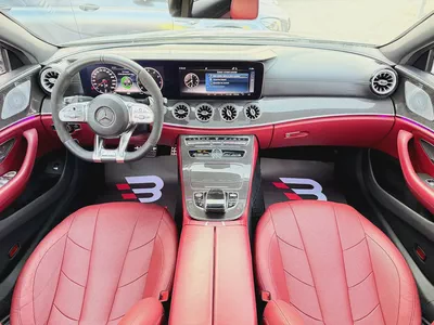مرسيدس CLS53 4MATIC AMG رمادي / احمر 2019 (خليجي)-9