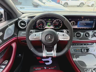 مرسيدس CLS53 4MATIC AMG رمادي / احمر 2019 (خليجي)-10
