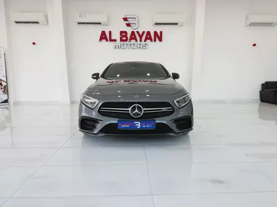 مرسيدس CLS53 4MATIC AMG رمادي / احمر 2019 (خليجي)-4