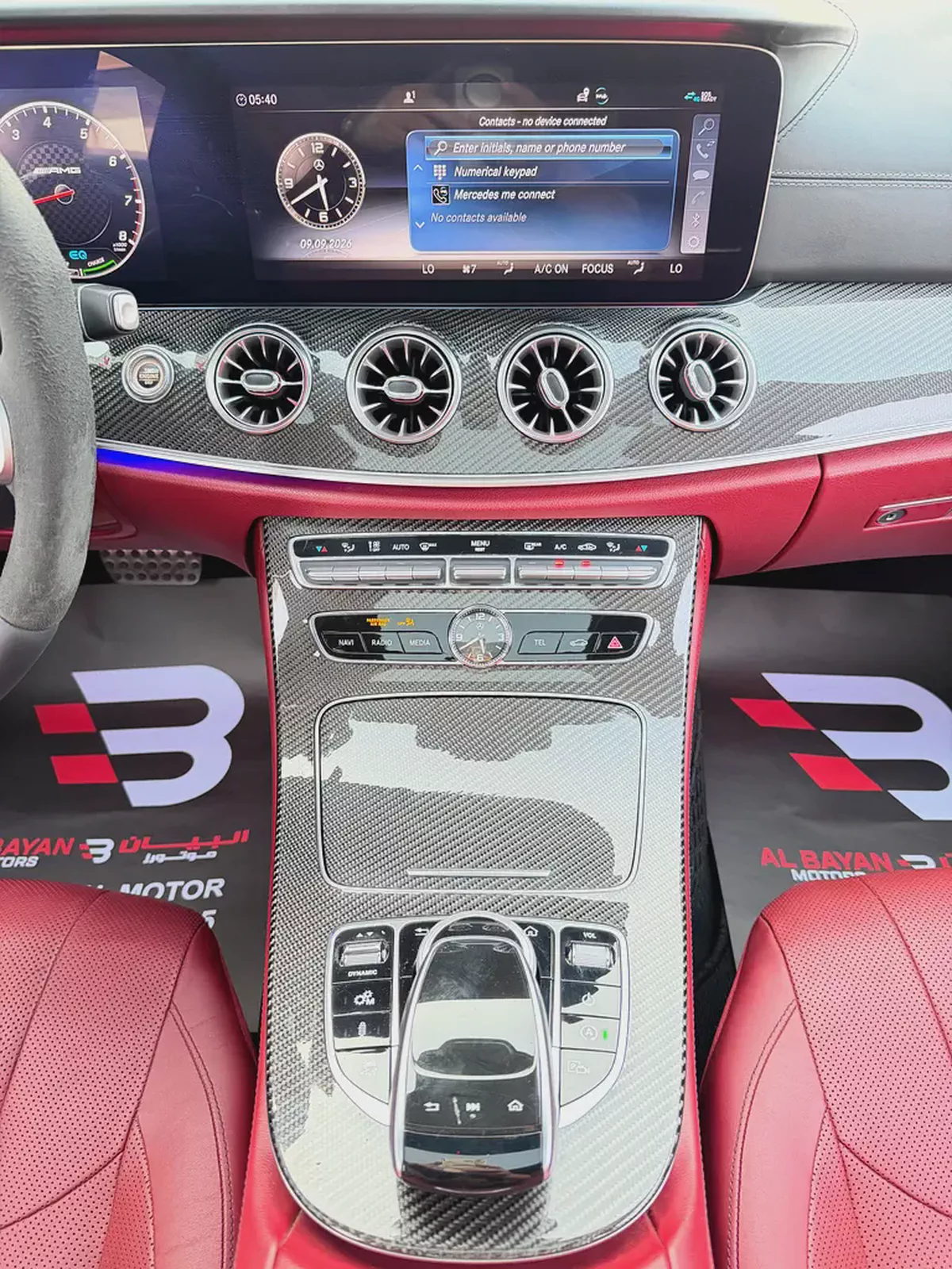 مرسيدس CLS53 4MATIC AMG رمادي / احمر 2019 (خليجي)-11-11