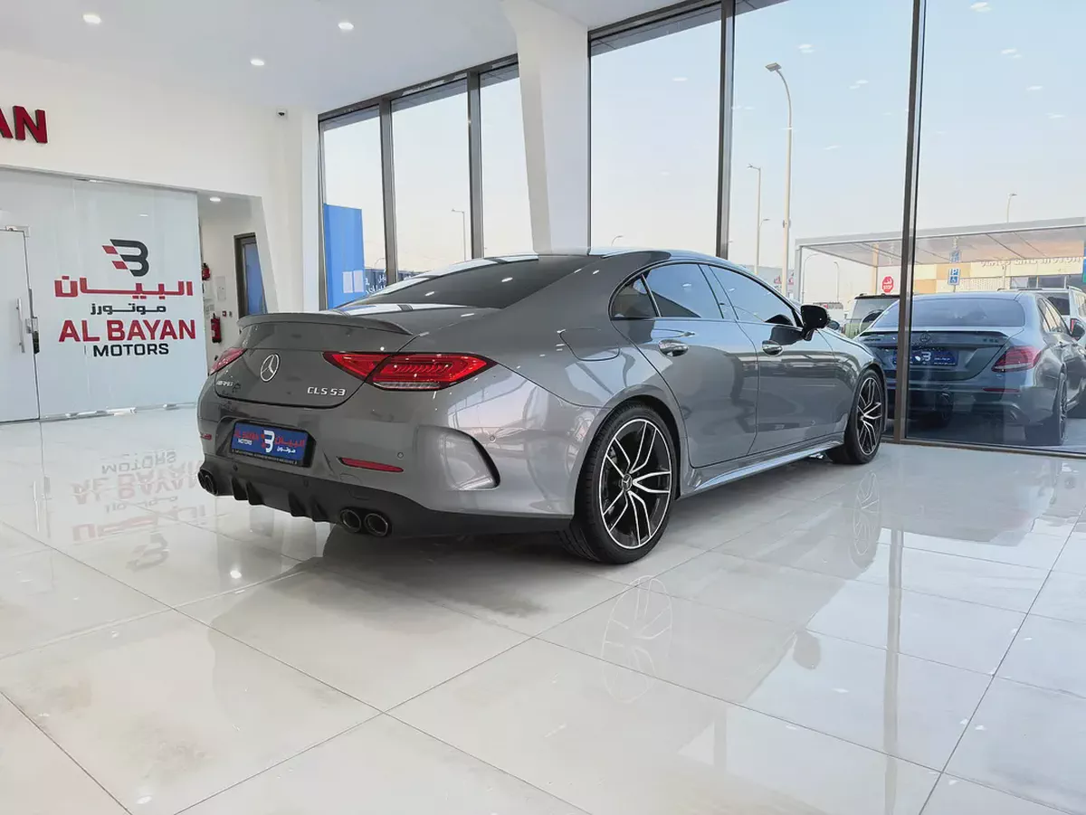 مرسيدس CLS53 4MATIC AMG رمادي / احمر 2019 (خليجي)-2-2