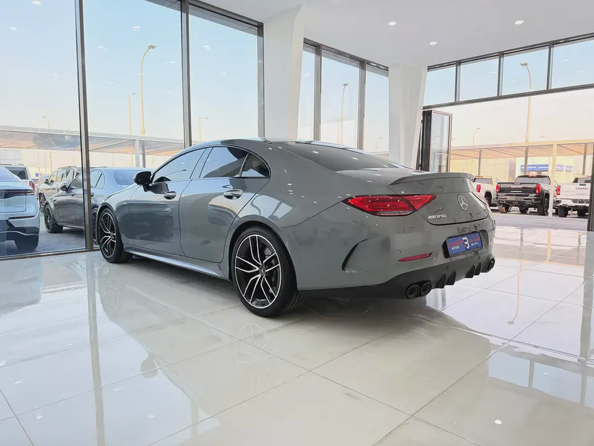 مرسيدس CLS53 4MATIC AMG رمادي / احمر 2019 (خليجي)-3-3