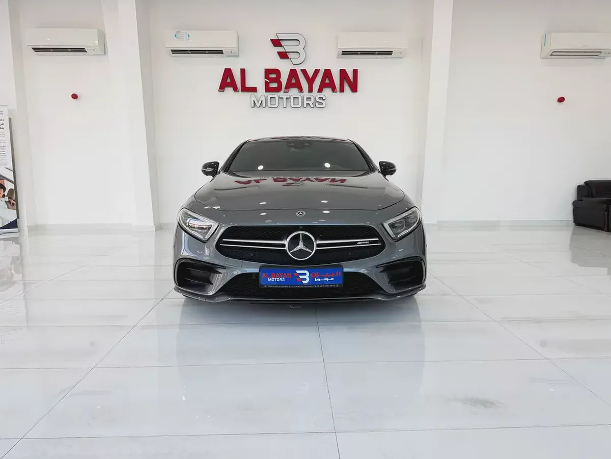 مرسيدس CLS53 4MATIC AMG رمادي / احمر 2019 (خليجي)-4-4