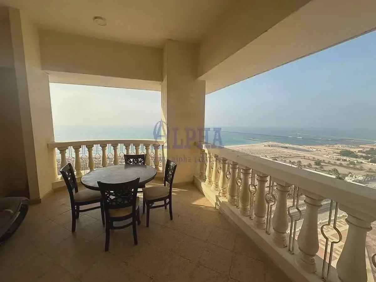 Alluring Gulf Sea View! Studio with Big Balcony-2-2