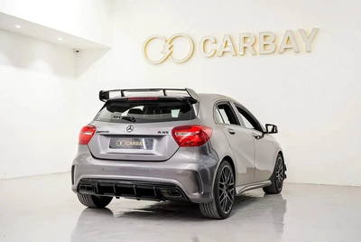 AED 1237 PM | MERCEDES BENZ A45 4MATIC AMG 2018 | PRISTINE CONDITION | 2 YEAR WARRANTY-12