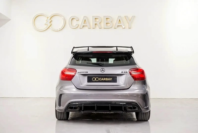 AED 1237 PM | MERCEDES BENZ A45 4MATIC AMG 2018 | PRISTINE CONDITION | 2 YEAR WARRANTY-9