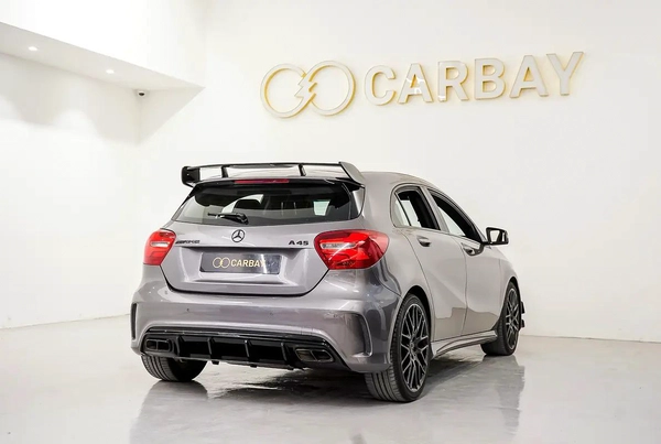 AED 1237 PM | MERCEDES BENZ A45 4MATIC AMG 2018 | PRISTINE CONDITION | 2 YEAR WARRANTY