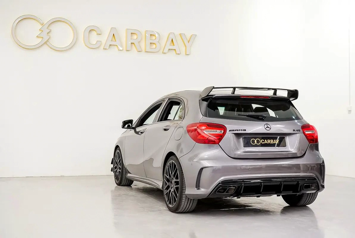 AED 1237 PM | MERCEDES BENZ A45 4MATIC AMG 2018 | PRISTINE CONDITION | 2 YEAR WARRANTY-5-5