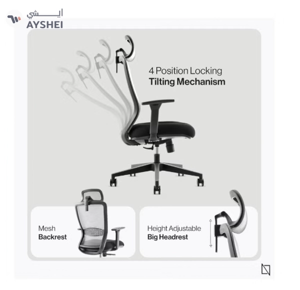 NAVODESK NAVO Ergolite Ergonomic Office Chair High Back Desk Chair