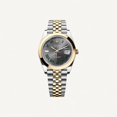 Rolex Datejust 36mm Wimbeldon Yellow Gold and Steel 126233 | 2023 | Like New | Original Box and Paper-0