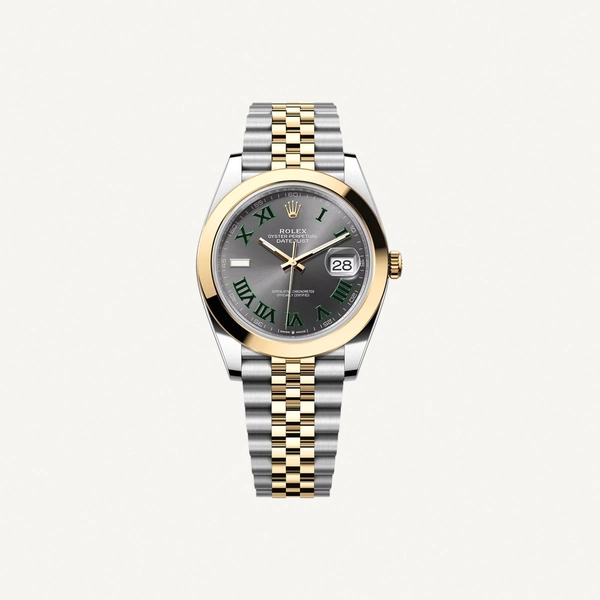 Rolex Datejust 36mm Wimbeldon Yellow Gold and Steel 126233 | 2023 | Like New | Original Box and Paper