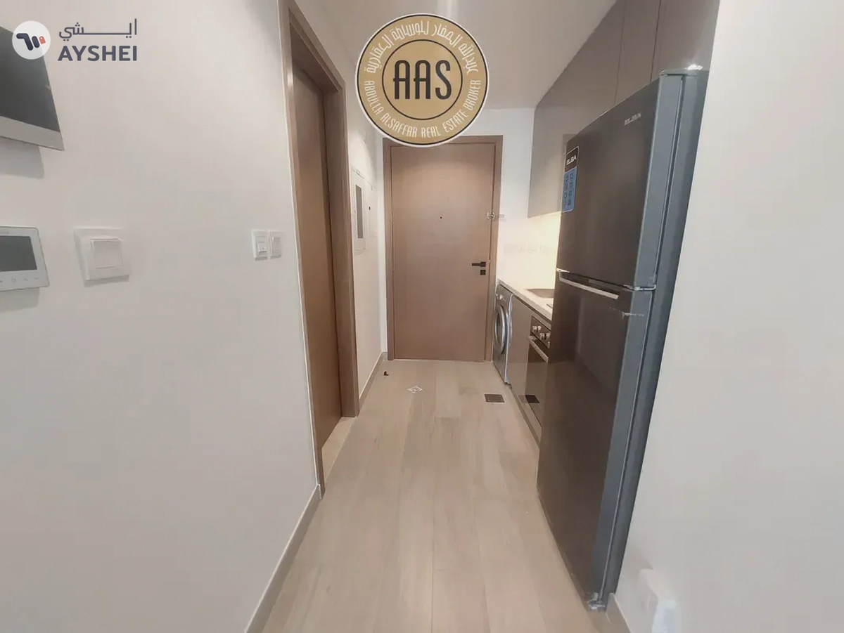 Brand New Studio chiller free and with kitchen appliances in Al Furjan-3-3