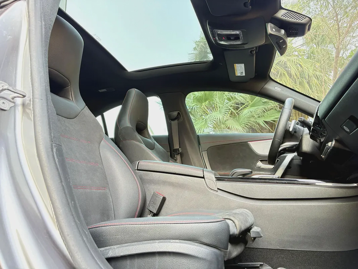 AED 1,076 per month | Mercedes-Benz CLA 250 AMG-8-8