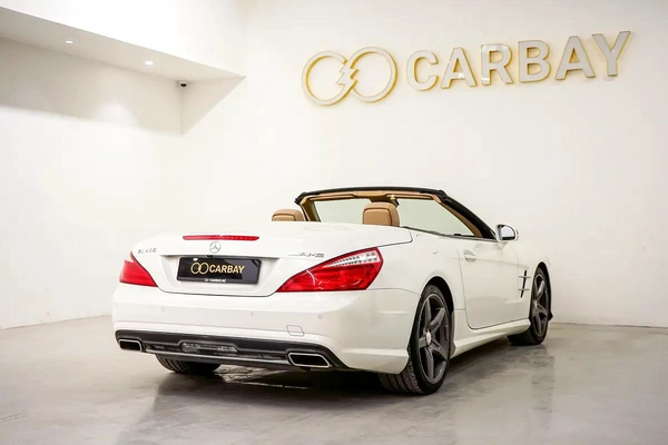 AED 3069 PM | MERCEDES BENZ SL400 AMG 2016 | PRISTINE CONDITION | 1 YEAR WARRANTY | GCC