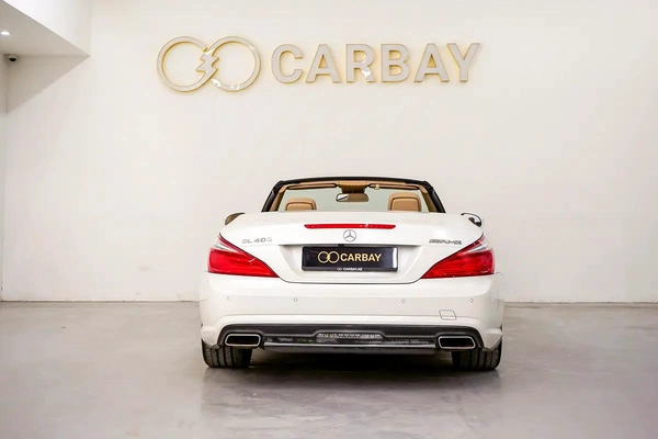AED 3069 PM | MERCEDES BENZ SL400 AMG 2016 | PRISTINE CONDITION | 1 YEAR WARRANTY | GCC