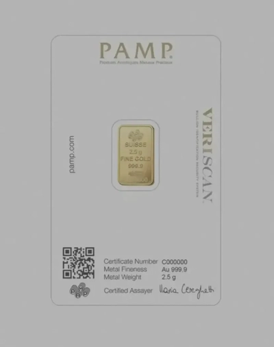 PAMP 24KT - 2.5g Suisse Pamp-2