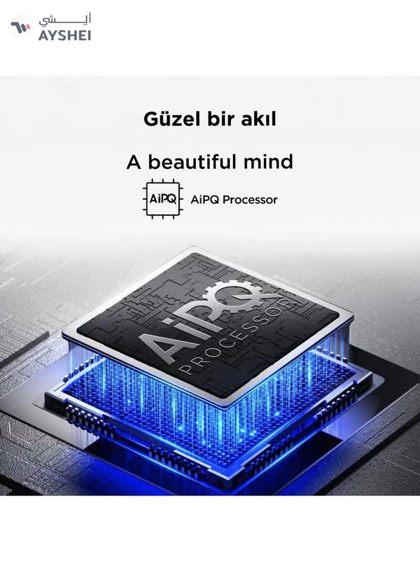 TCL 65 Inch 4K HDR TV, 60Hz, Google TV, Google cast, Dolby Audio, Voice Control, AiPQ processor, MEMC, HVA Panel, Model Year 2025, 2 Year Warranty, 65P6k Black
