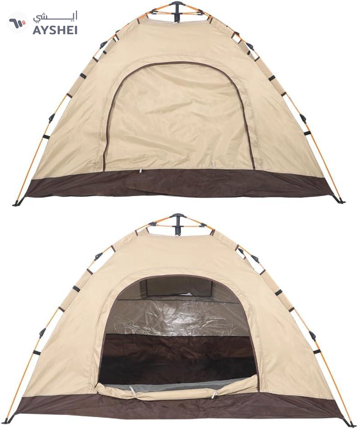 YATAI Pop Up Tent Double Layer Waterproof Shower Beach Tent - Camping Tent-1-1