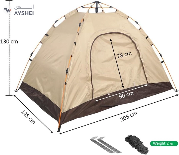 YATAI Pop Up Tent Double Layer Waterproof Shower Beach Tent - Camping Tent