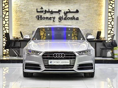 Audi S6 V8T ( 2016 Model ) in Silver Color GCC Specs-0