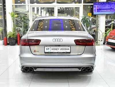 Audi S6 V8T ( 2016 Model ) in Silver Color GCC Specs-2