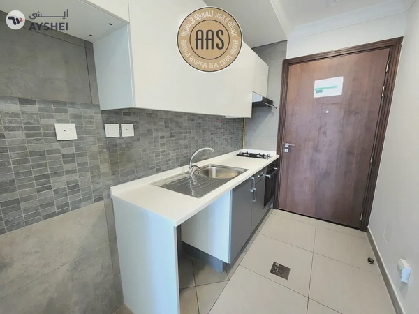 Like a brand new studio 50k || with gas cooking range || with all amenities in arjan dubai