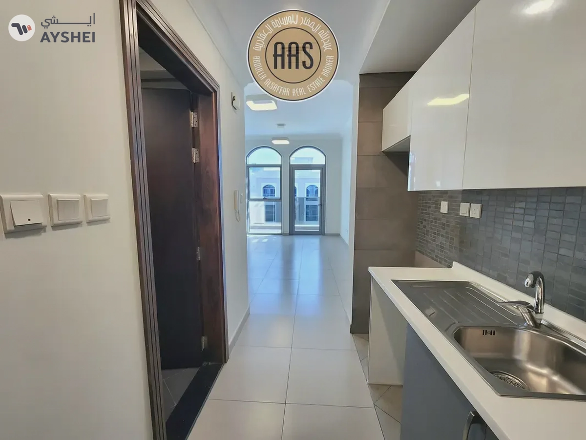 Like a brand new studio 50k || with gas cooking range || with all amenities in arjan dubai-7-7