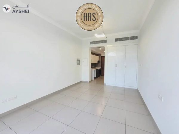 Like a brand new studio 50k || with gas cooking range || with all amenities in arjan dubai