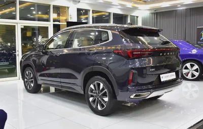 AED 634 EMi for 5Yrs | Exeed LX 230T ( 2024 Model ) in Dark Blue Color GCC Specs-6