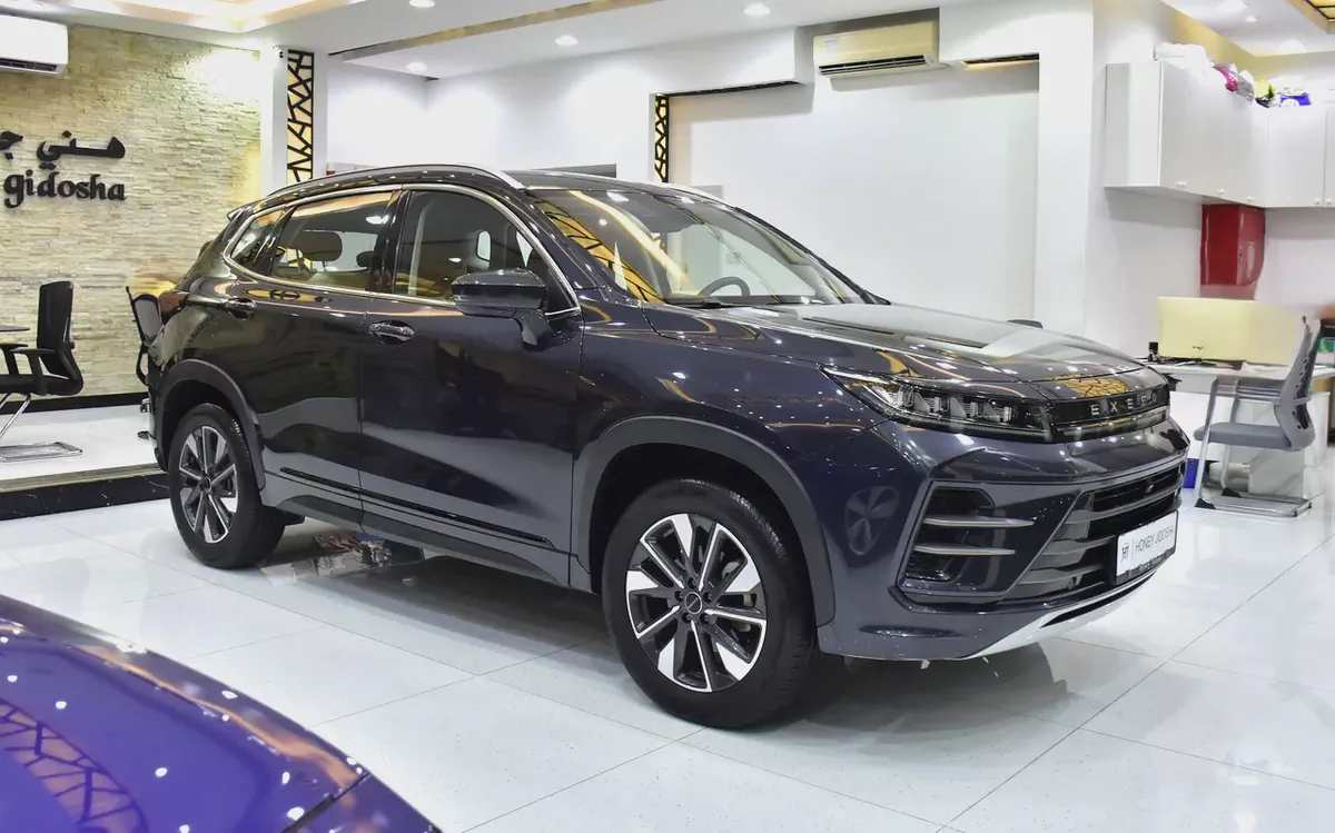 AED 634 EMi for 5Yrs | Exeed LX 230T ( 2024 Model ) in Dark Blue Color GCC Specs-2-2