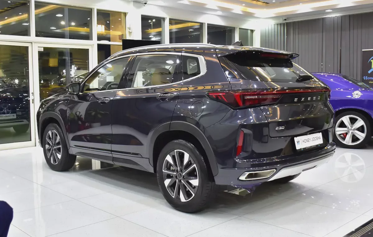 AED 634 EMi for 5Yrs | Exeed LX 230T ( 2024 Model ) in Dark Blue Color GCC Specs-6-6