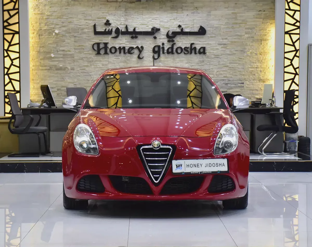 EXCELLENT DEAL for our Alfa Romeo Giulietta ( 2013 Model ) in Red Color Japanese Specs