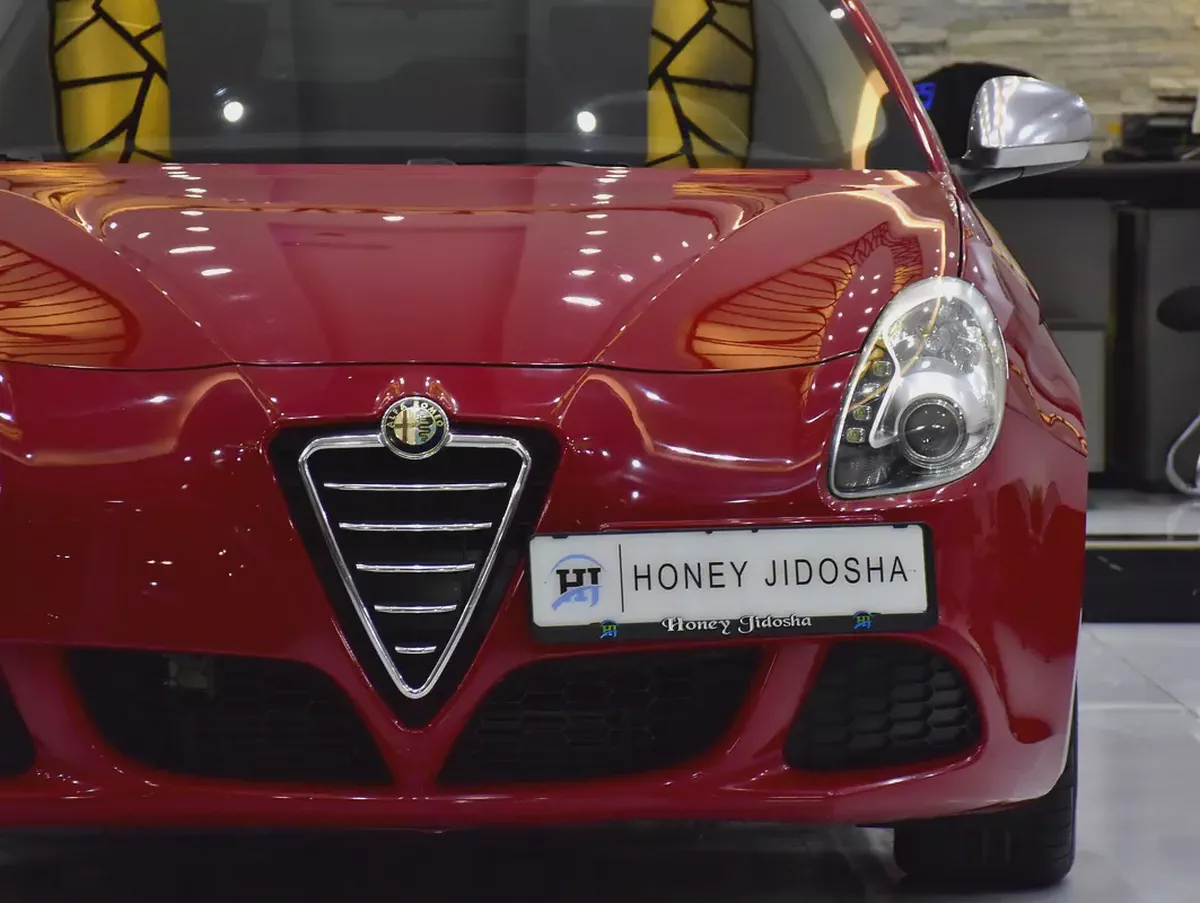 EXCELLENT DEAL for our Alfa Romeo Giulietta ( 2013 Model ) in Red Color Japanese Specs-3-3