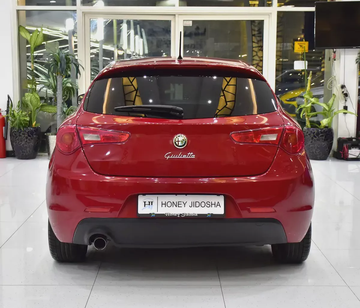 EXCELLENT DEAL for our Alfa Romeo Giulietta ( 2013 Model ) in Red Color Japanese Specs-4-4