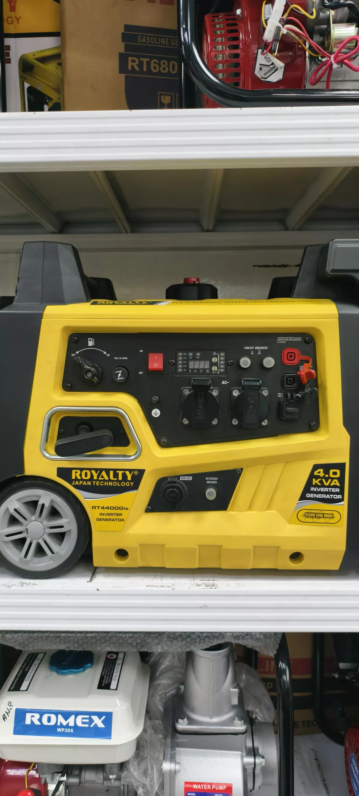 Generator Gasoline Petrol engine 4kw silent 🔕