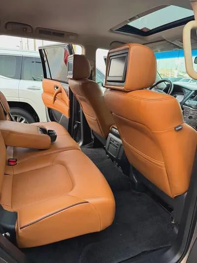 نيسان بترول المكينه الصغيره  Nissan Patrol 2014 LE Platinum - GCC Specs - Excellent Condition-13