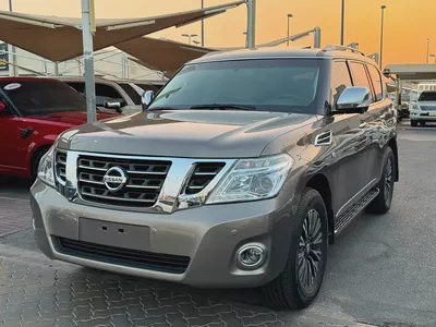 نيسان بترول المكينه الصغيره  Nissan Patrol 2014 LE Platinum - GCC Specs - Excellent Condition-3