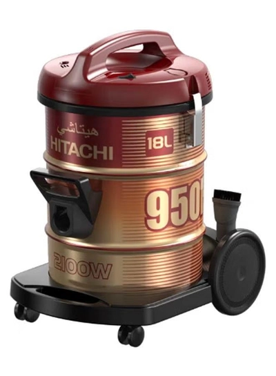HITACHI Low Noise Vacuum Cleaner 18 L 2100 W CV-950F Multicolour-1