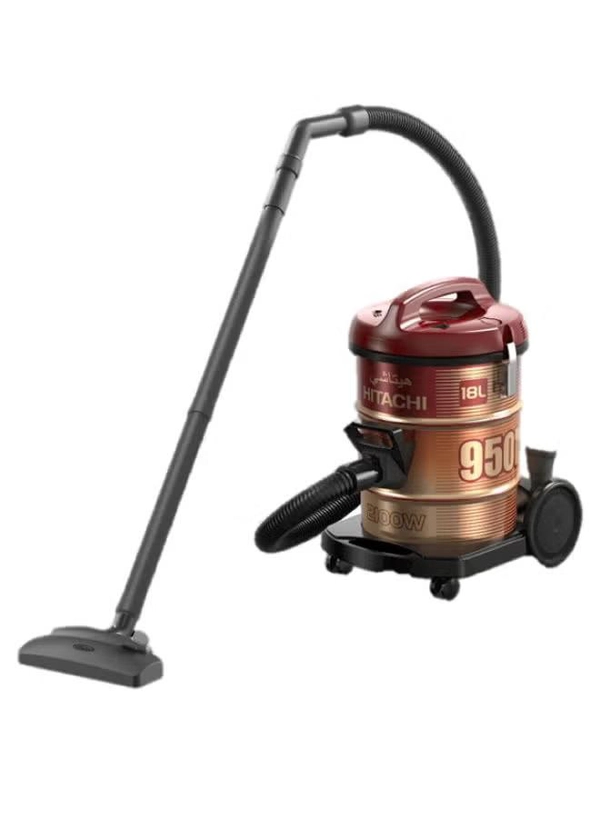 HITACHI Low Noise Vacuum Cleaner 18 L 2100 W CV-950F Multicolour