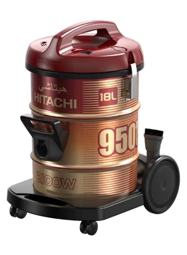 HITACHI Low Noise Vacuum Cleaner 18 L 2100 W CV-950F Multicolour