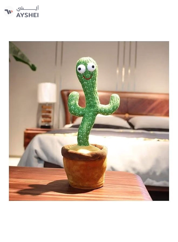 XiuWoo Electric Dancing Cactus Plant Stuffed Toy