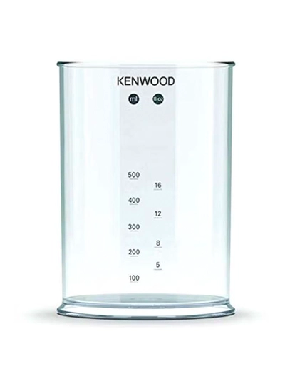 KENWOOD Portable Hand Blender HDP109WG Silver/Clear/White-3