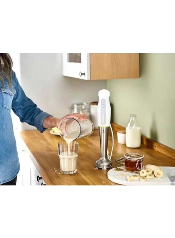 KENWOOD Portable Hand Blender HDP109WG Silver/Clear/White