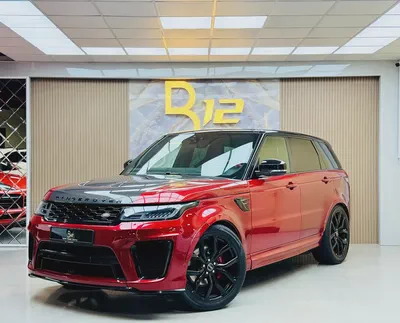 2022 Land Rover Range Rover Sport SVR - 5.0L V8 Supercharged - American Specs-1