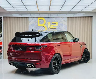 2022 Land Rover Range Rover Sport SVR - 5.0L V8 Supercharged - American Specs-4