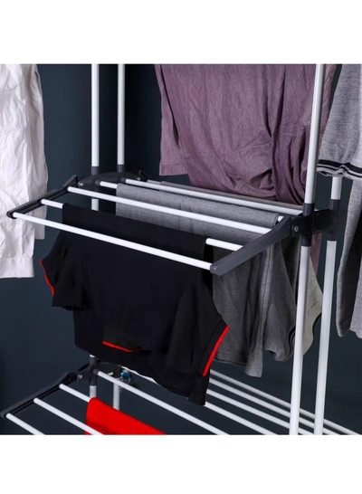 Delcasa 3Tier Garment Rack Cloth Dryer Multi Purpose Cloth Drying Stan-6