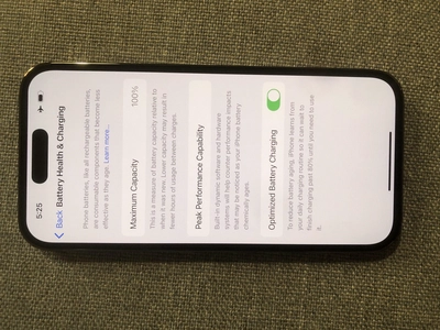 iPhone 14 pro 256gb deeppurple color 100%battery life-8