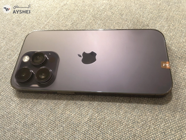 iPhone 14 pro 256gb deeppurple color 100%battery life