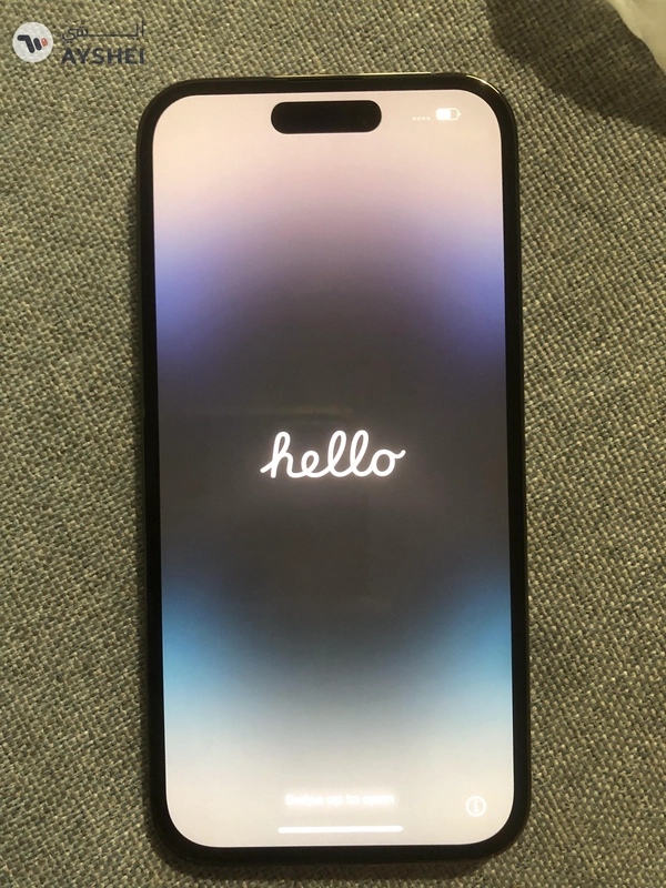 iPhone 14 pro 256gb deeppurple color 100%battery life