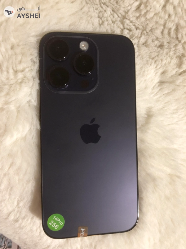 iPhone 14 pro 256gb deeppurple color 100%battery life